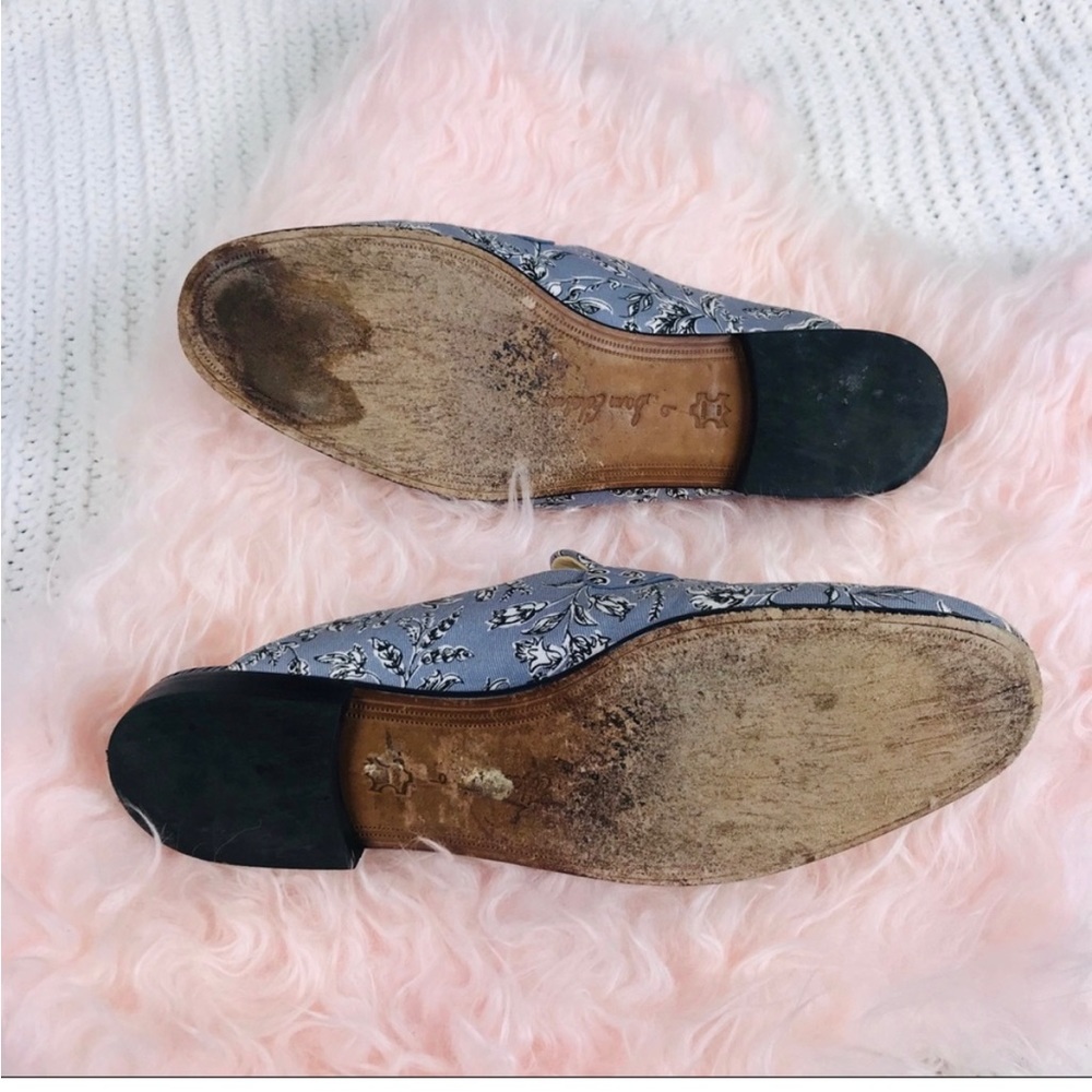 Sam Edelman – corn flour, floral Perri loafers / women’s size 9 - Picture 8 of 8